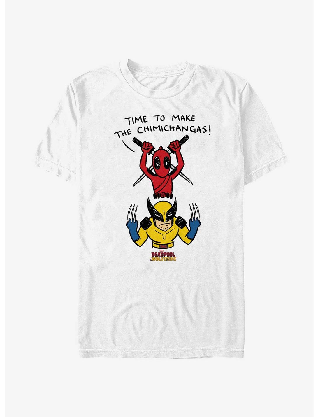 Marvel Deadpool & Wolverine Round House Cooks T-Shirt