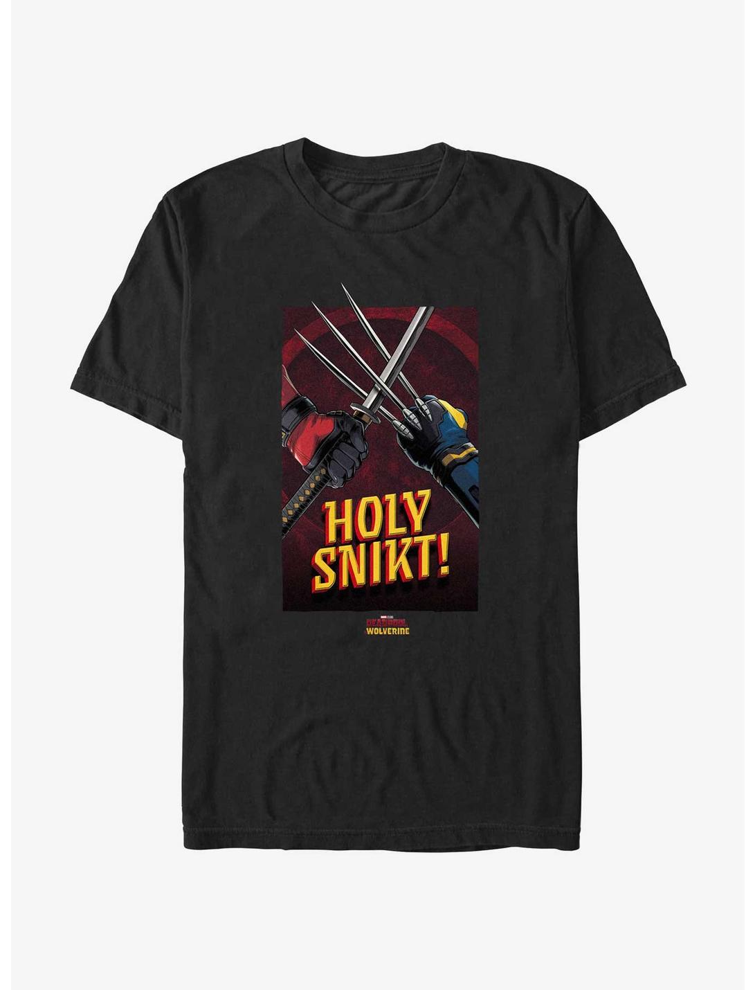 Marvel Deadpool & Wolverine Holy Snikt Poster T-Shirt
