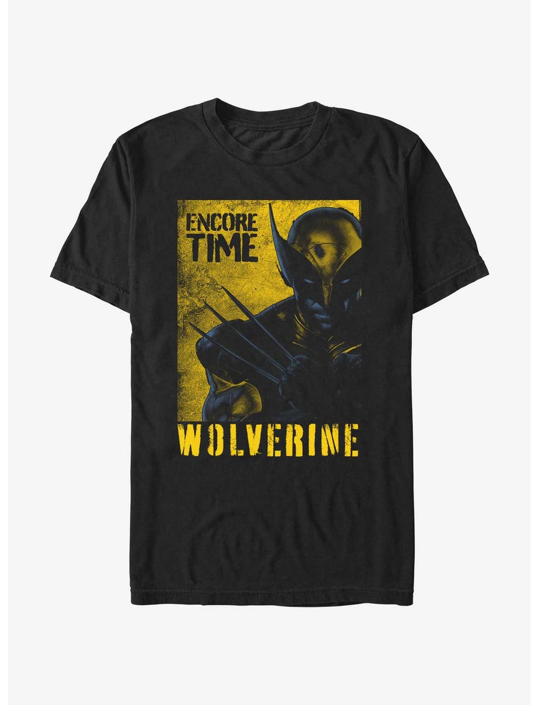 Marvel Deadpool & Wolverine Encore Time Wolverine Poster T-Shirt