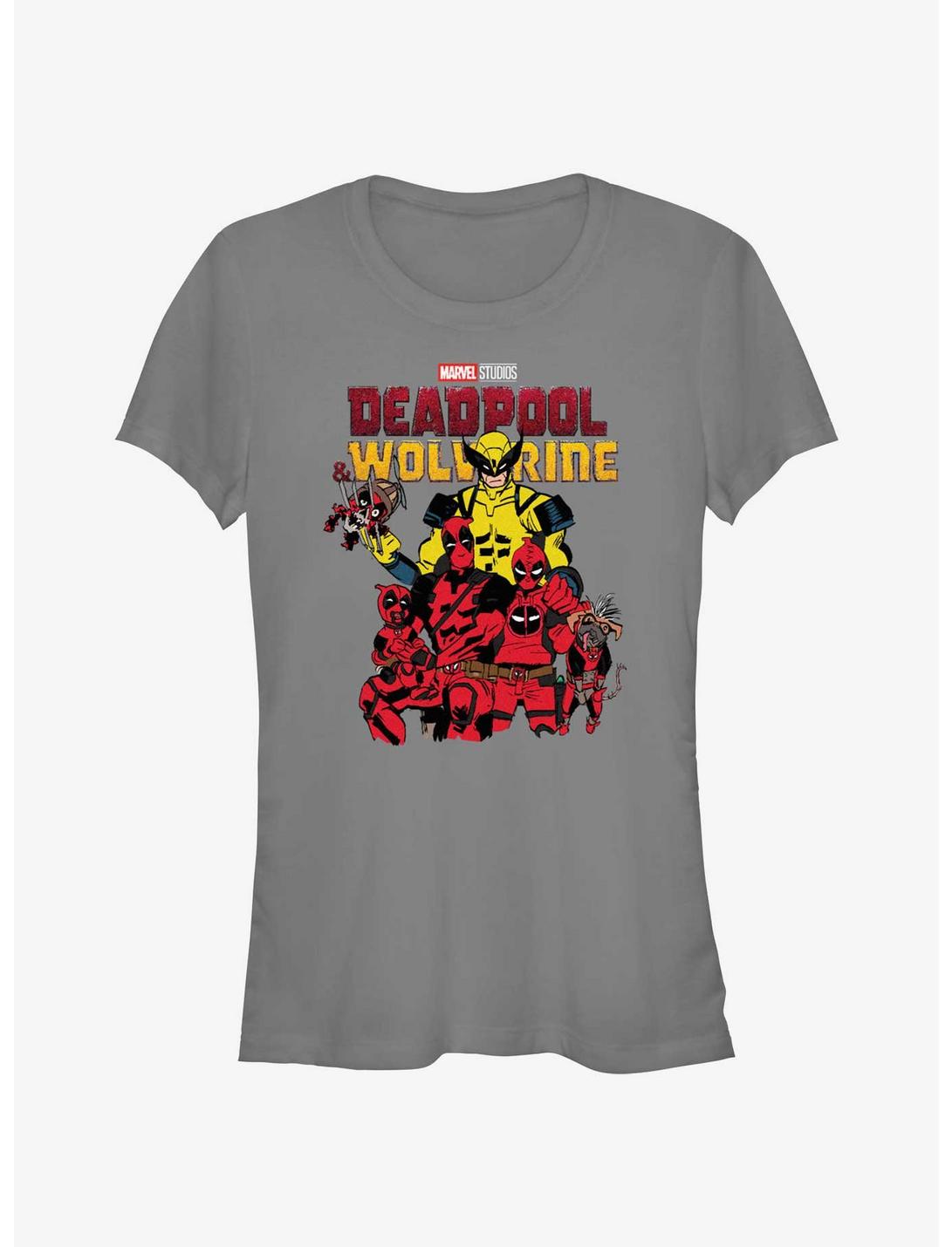 Marvel Deadpool & Wolverine Family Of Deadpool Girls T-Shirt