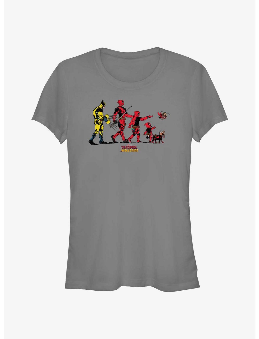 Marvel Deadpool & Wolverine Walk Street Girls T-Shirt