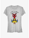 Marvel Deadpool & Wolverine Round House Cooks Girls T-Shirt