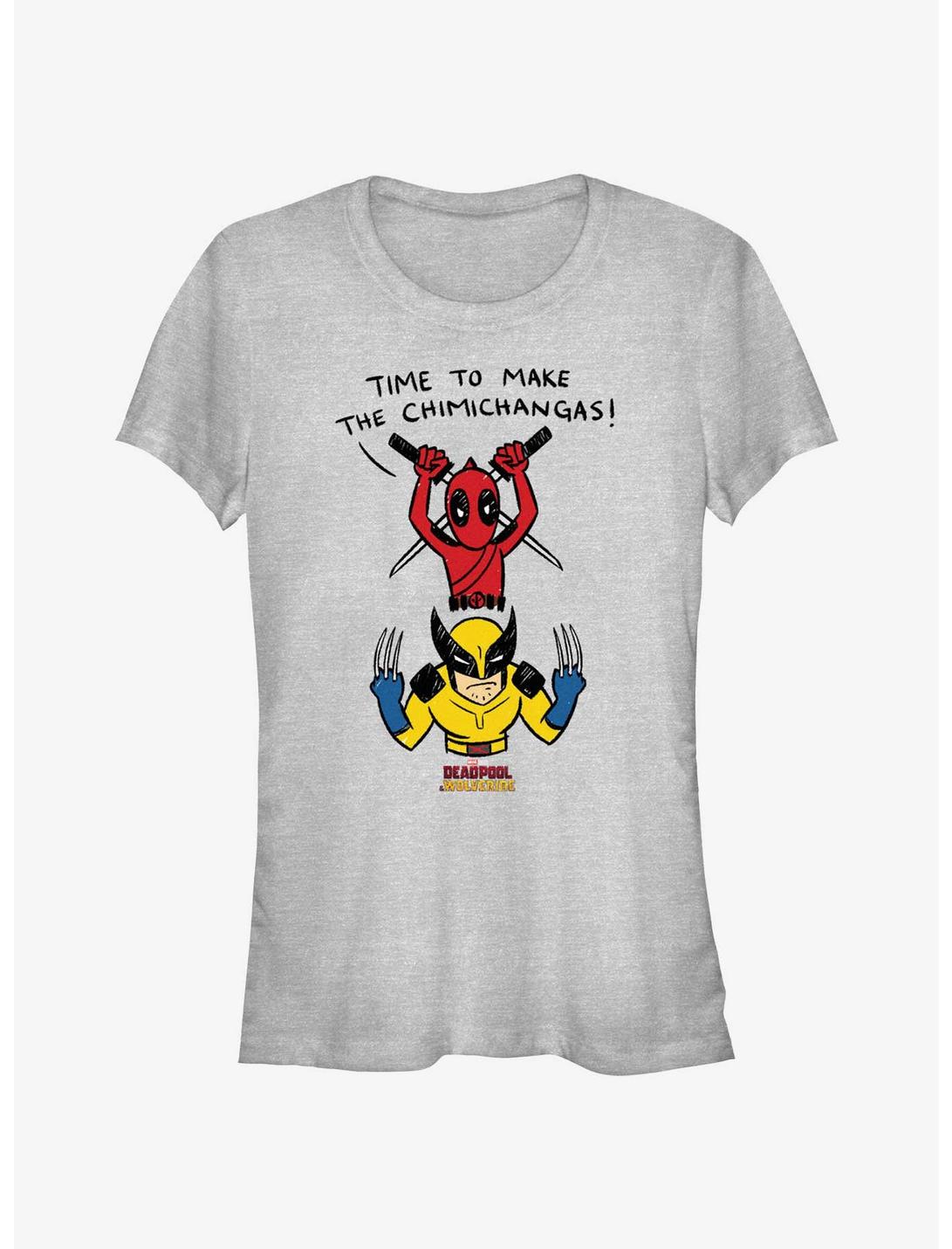 Marvel Deadpool & Wolverine Round House Cooks Girls T-Shirt