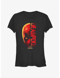 Marvel Deadpool & Wolverine Head Split Deadpool Girls T-Shirt