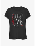 Marvel Deadpool & Wolverine I Like Me Girls T-Shirt