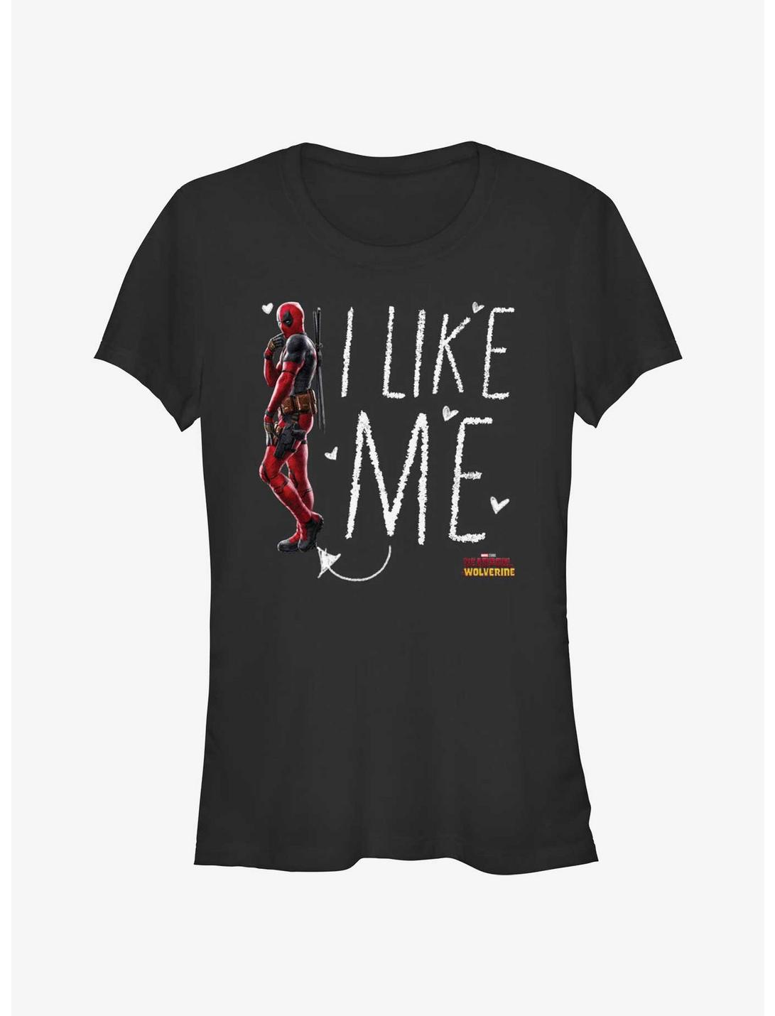 Marvel Deadpool & Wolverine I Like Me Girls T-Shirt