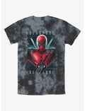 Marvel Deadpool & Wolverine Pool Port Tie-Dye T-Shirt Hot Topic Web Exclusive