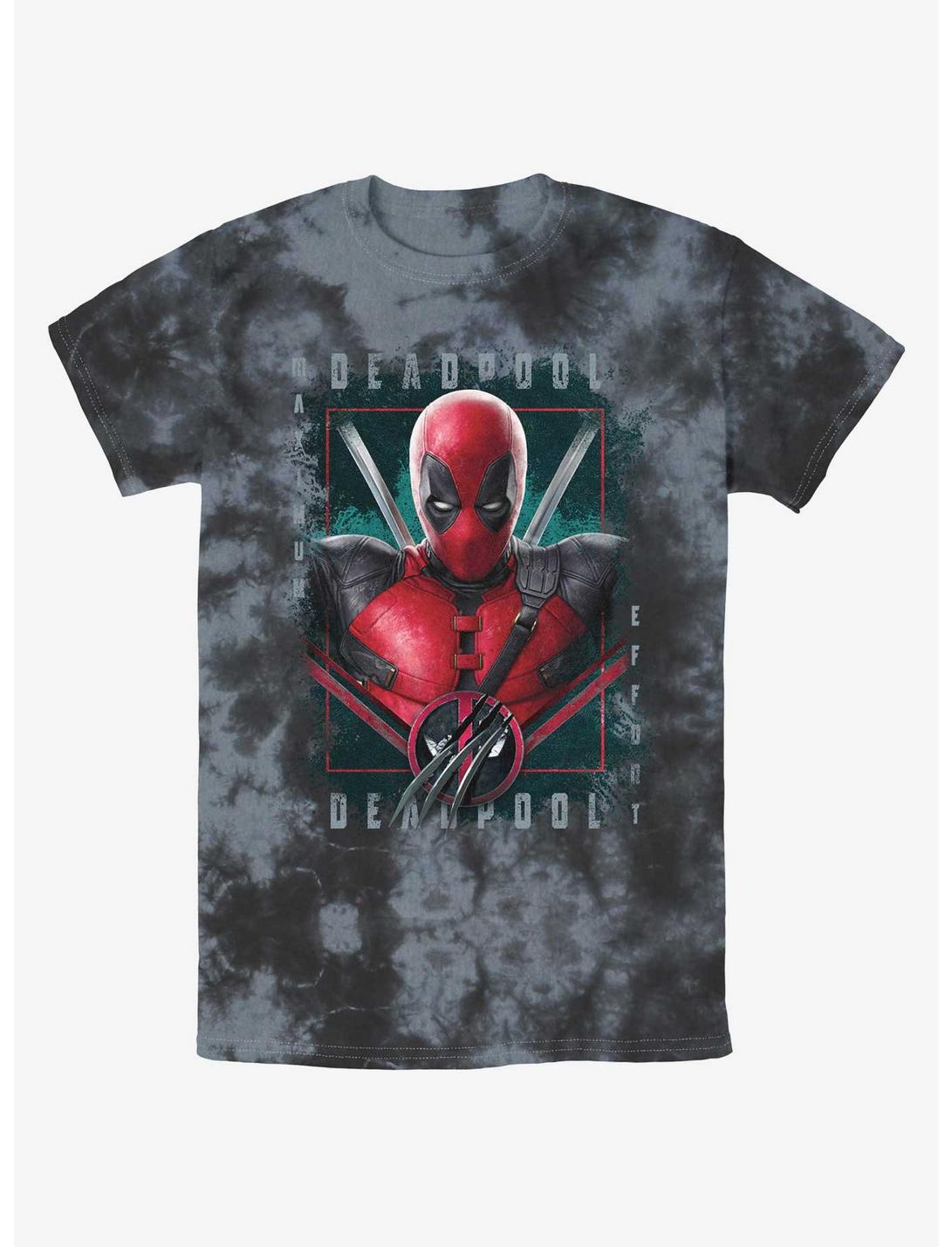 Marvel Deadpool & Wolverine Pool Port Tie-Dye T-Shirt Hot Topic Web Exclusive