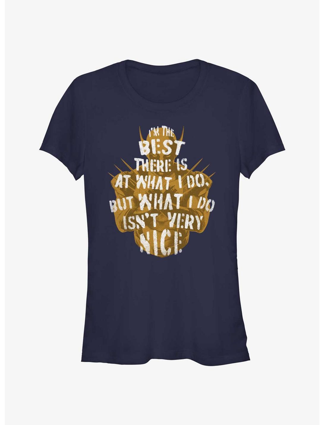 Marvel Deadpool & Wolverine I Am The Best Girls T-Shirt