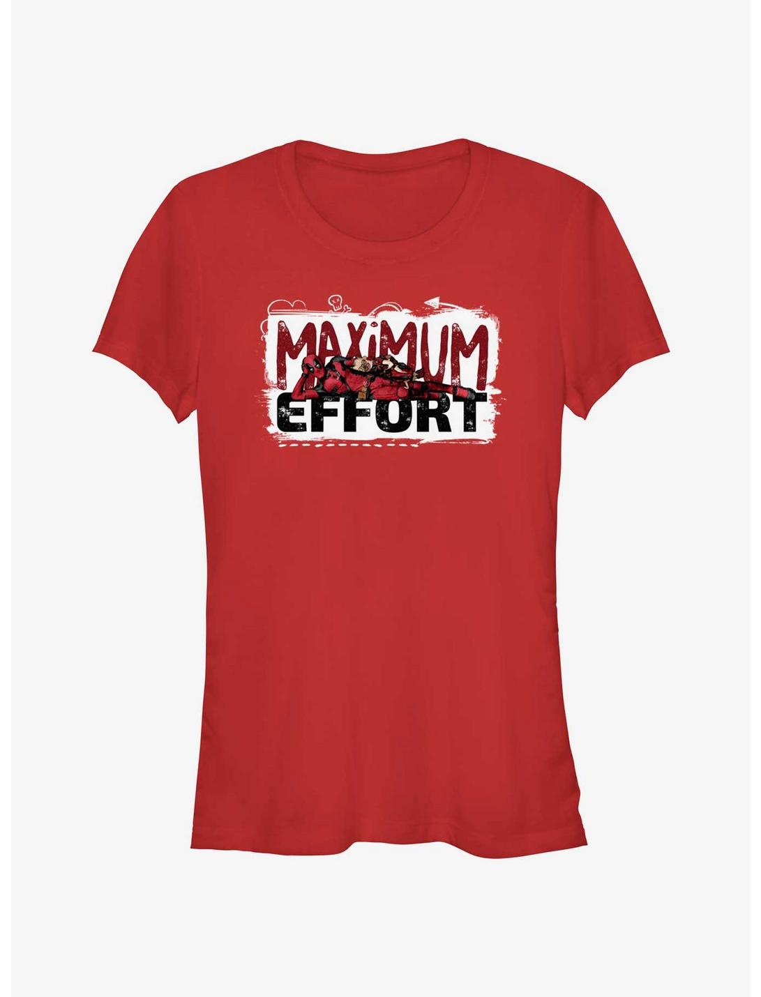 Marvel Deadpool & Wolverine Maximum Effort Girls T-Shirt