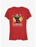 Marvel Deadpool & Wolverine Cute Dogpool Girls T-Shirt