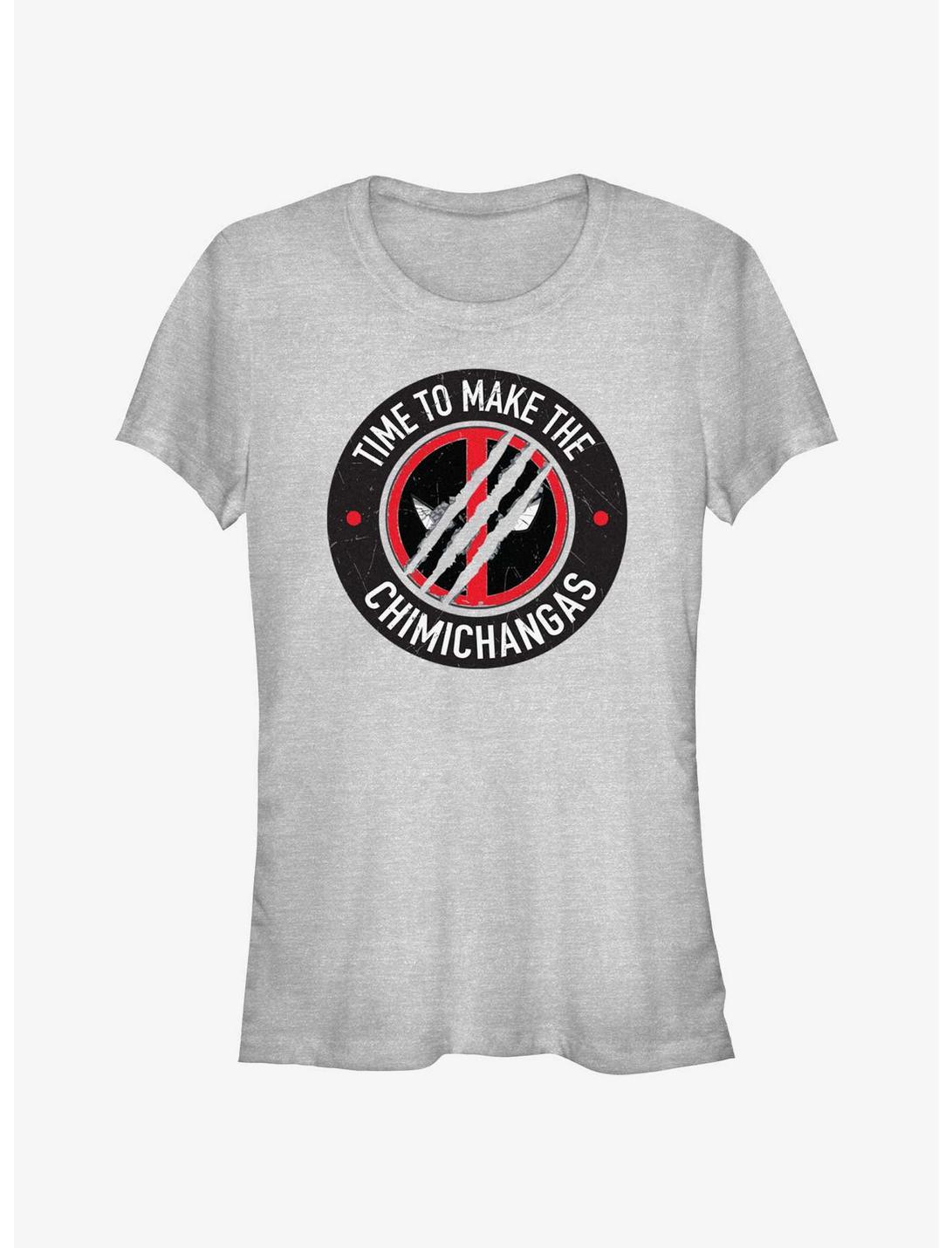 Marvel Deadpool & Wolverine Time To Make The Chimichangas Girls T-Shirt