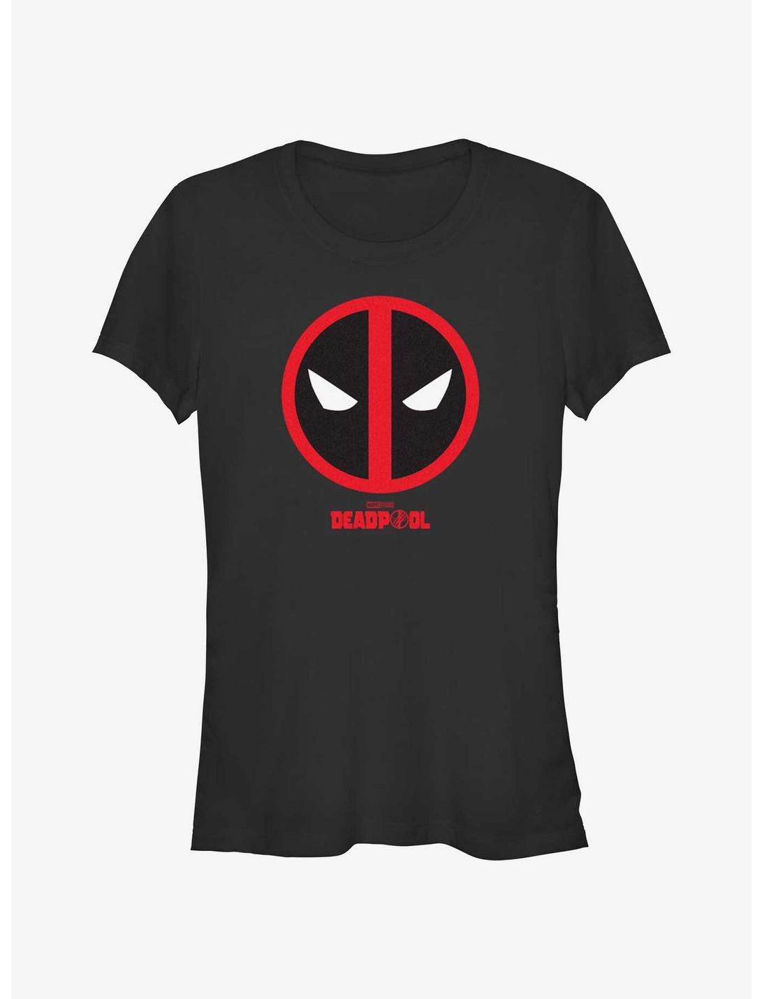 Marvel Deadpool & Wolverine Evil Eye Logo Girls T-Shirt