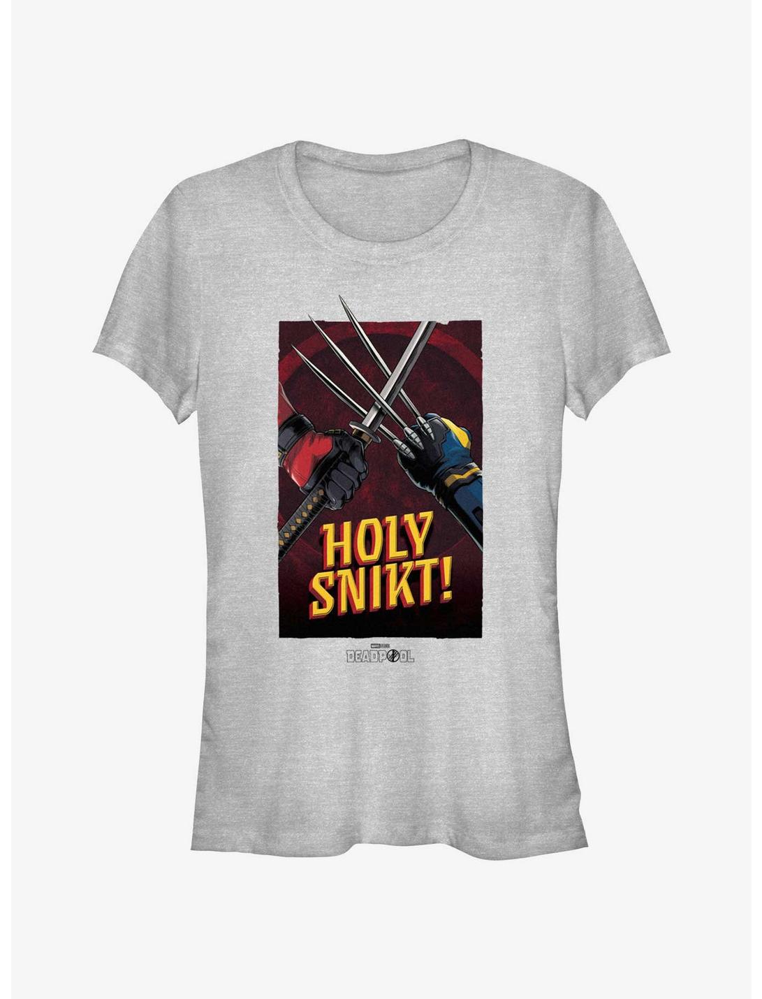 Marvel Deadpool & Wolverine Holy Snikt Poster Girls T-Shirt