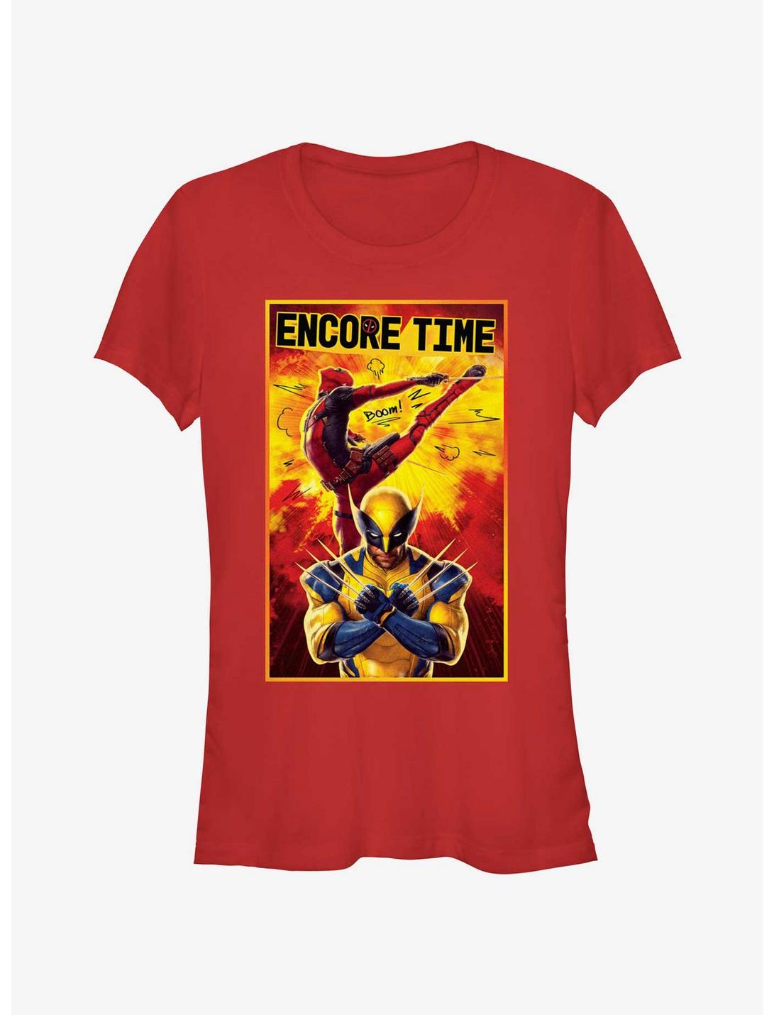 Marvel Deadpool & Wolverine Encore Time Poster Girls T-Shirt