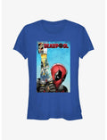 Marvel Deadpool & Wolverine Reflection In The Swords Girls T-Shirt