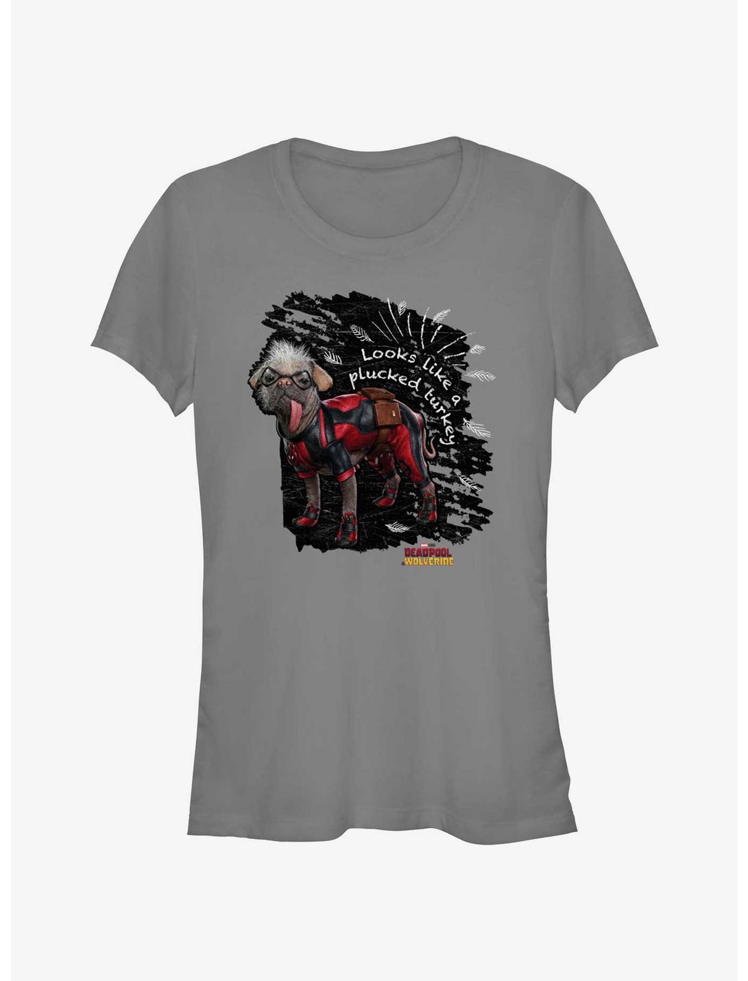 Marvel Deadpool & Wolverine Looks Like A Plucked Turkey Girls T-Shirt