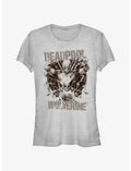 Marvel Deadpool & Wolverine Target Buddies Girls T-Shirt