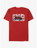 Marvel Deadpool & Wolverine Maximum Effort T-Shirt
