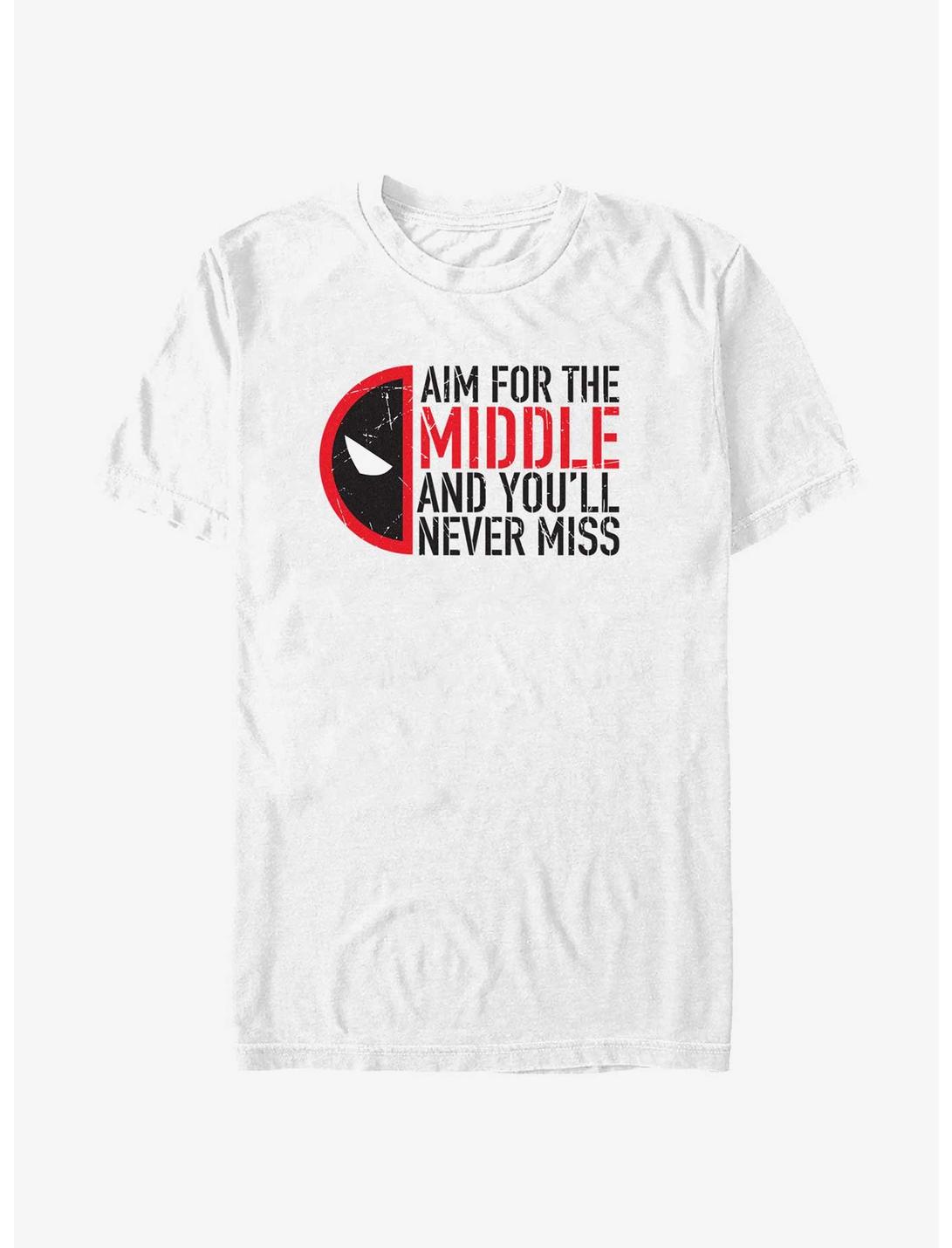 Marvel Deadpool & Wolverine Aim For The Middle T-Shirt