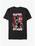 Marvel Deadpool & Wolverine Hero Portrait T-Shirt
