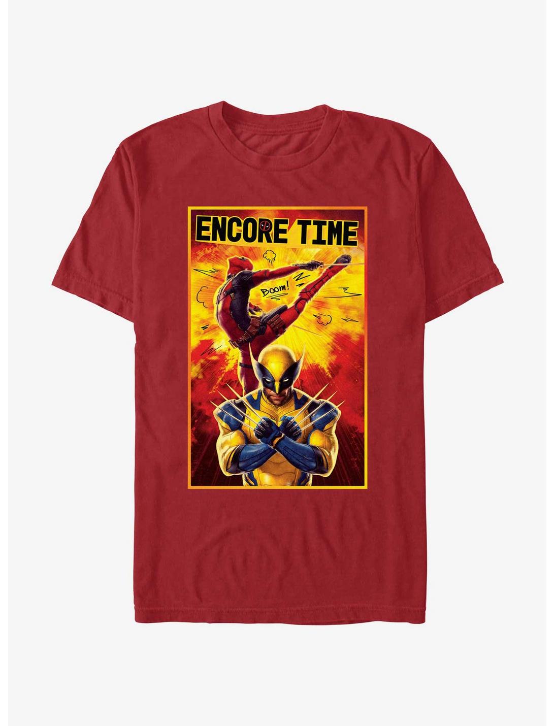 Marvel Deadpool & Wolverine Encore Time Poster T-Shirt