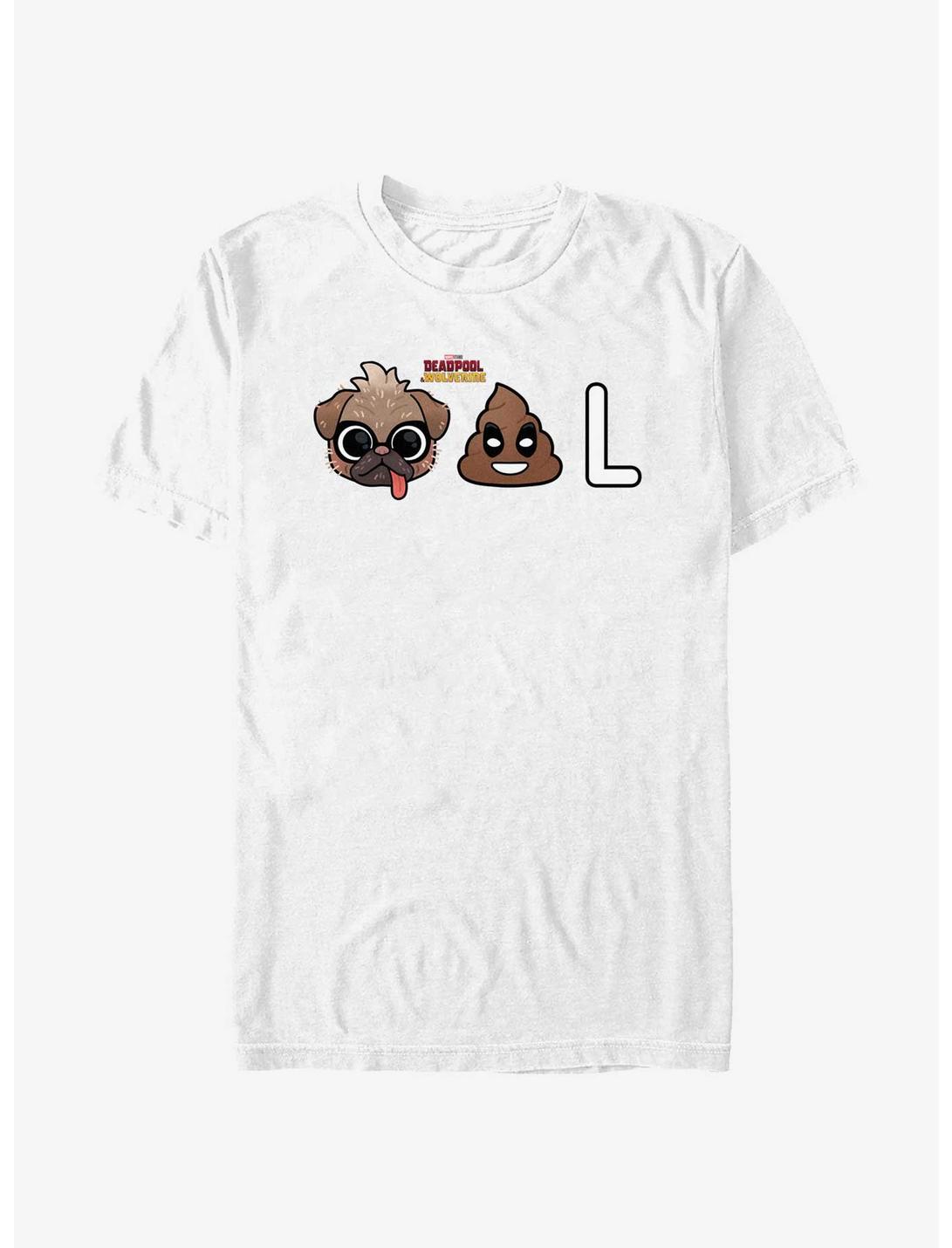 Marvel Deadpool & Wolverine Dogpool Emojis T-Shirt