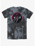 Marvel Deadpool & Wolverine Clawed Pool Tie-Dye T-Shirt