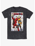Marvel Deadpool & Wolverine Best Friends Comic Mineral Wash T-Shirt