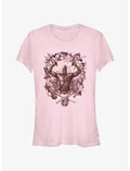 Marvel Deadpool & Wolverine Weapons Explosion Girls T-Shirt