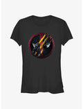 Marvel Deadpool & Wolverine Wolverine Clawing Through Girls T-Shirt