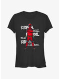Marvel Deadpool & Wolverine Kidpool Girls T-Shirt