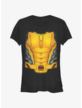 Marvel Deadpool & Wolverine Wolverine Costume Girls T-Shirt