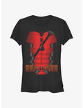 Marvel Deadpool & Wolverine Deadpool Costume Girls T-Shirt