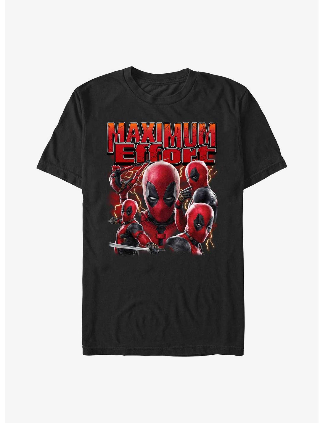Marvel Deadpool & Wolverine Maximum Effort T-Shirt Hot Topic Web Exclusive