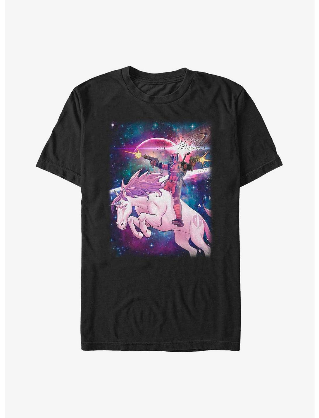 Marvel Deadpool Space Unicorn Big & Tall T-Shirt