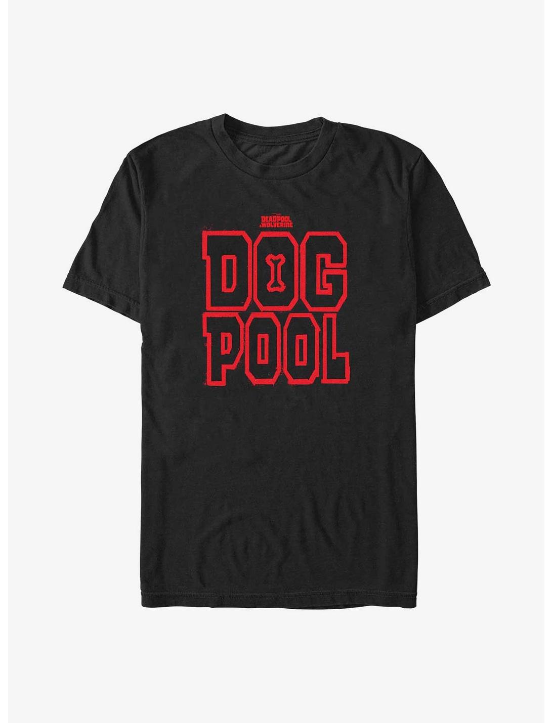 Marvel Deadpool & Wolverine Dogpool Letters Big & Tall T-Shirt