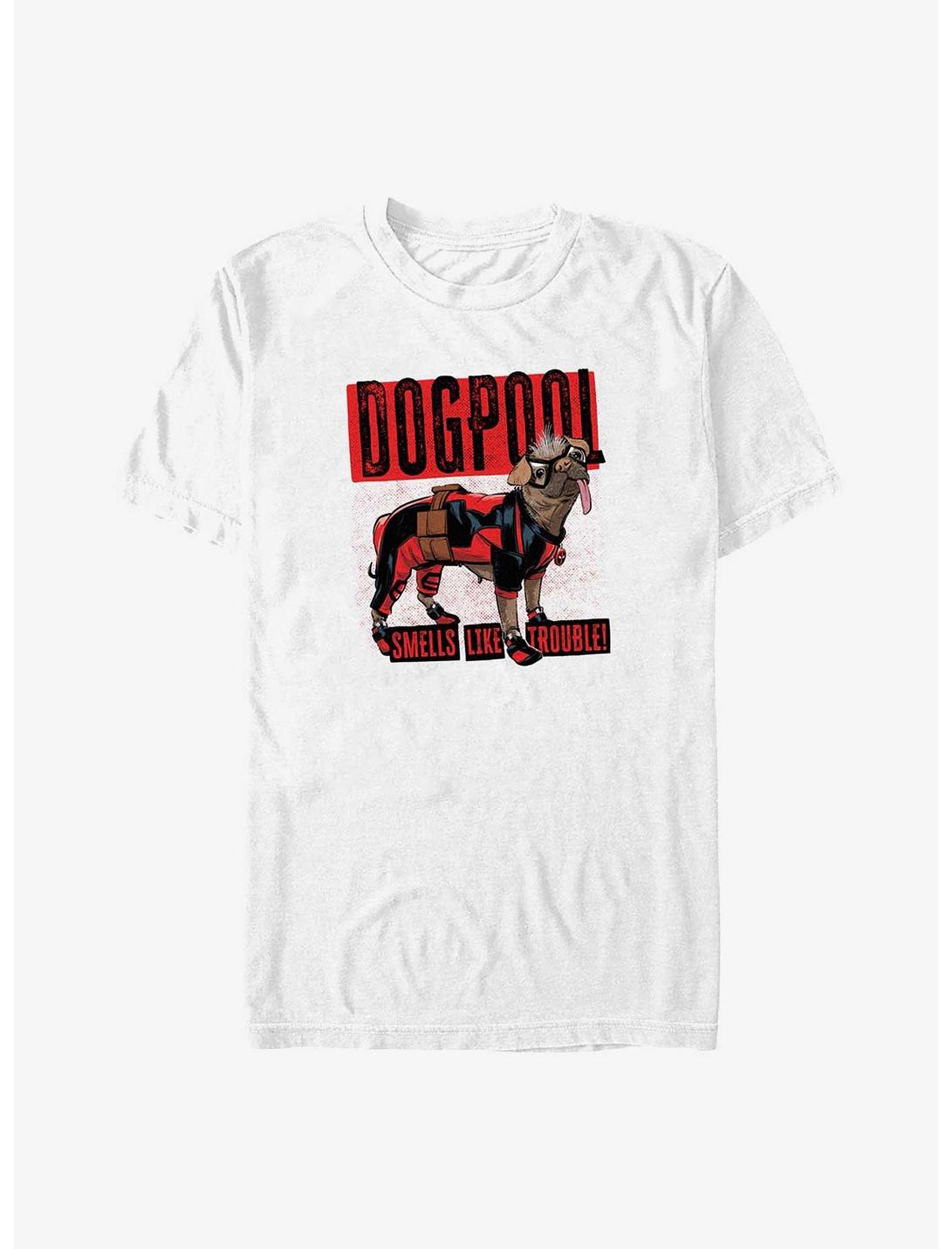 Marvel Deadpool & Wolverine Dogpool Trouble Big & Tall T-Shirt