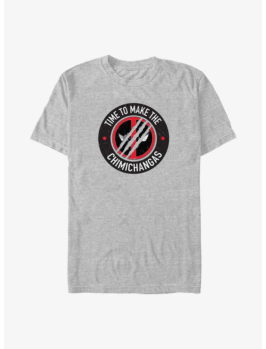 Marvel Deadpool & Wolverine Time To Make The Chimichangas Big & Tall T-Shirt