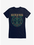 Sleeping With Sirens Dagger Crest Girls T-Shirt