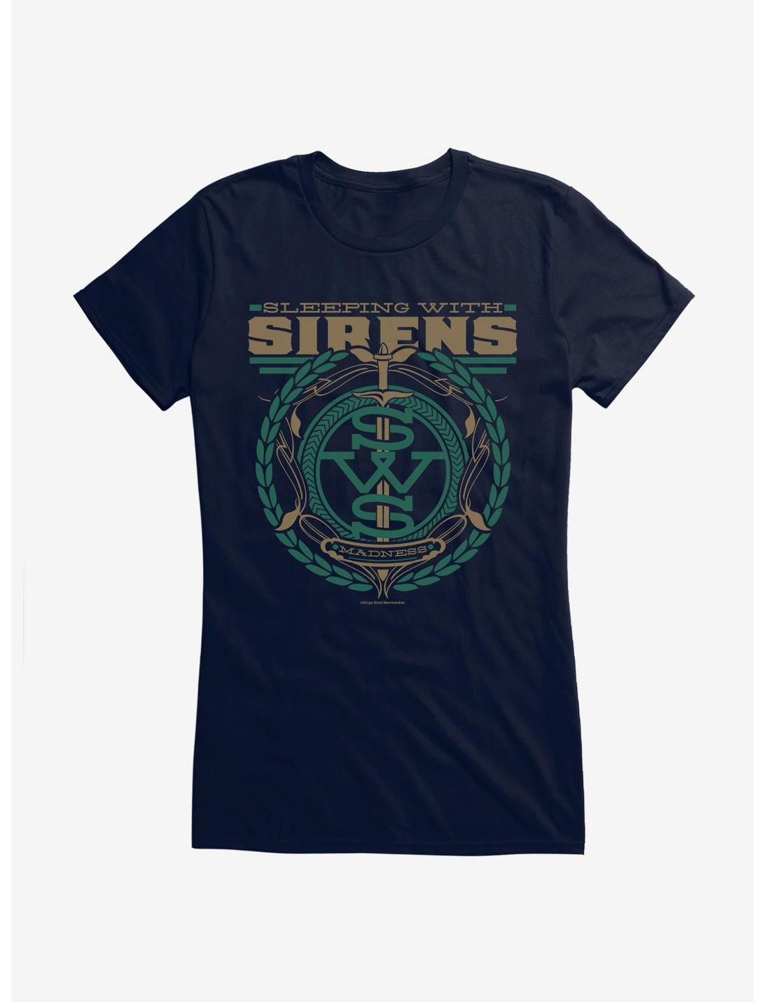 Sleeping With Sirens Dagger Crest Girls T-Shirt
