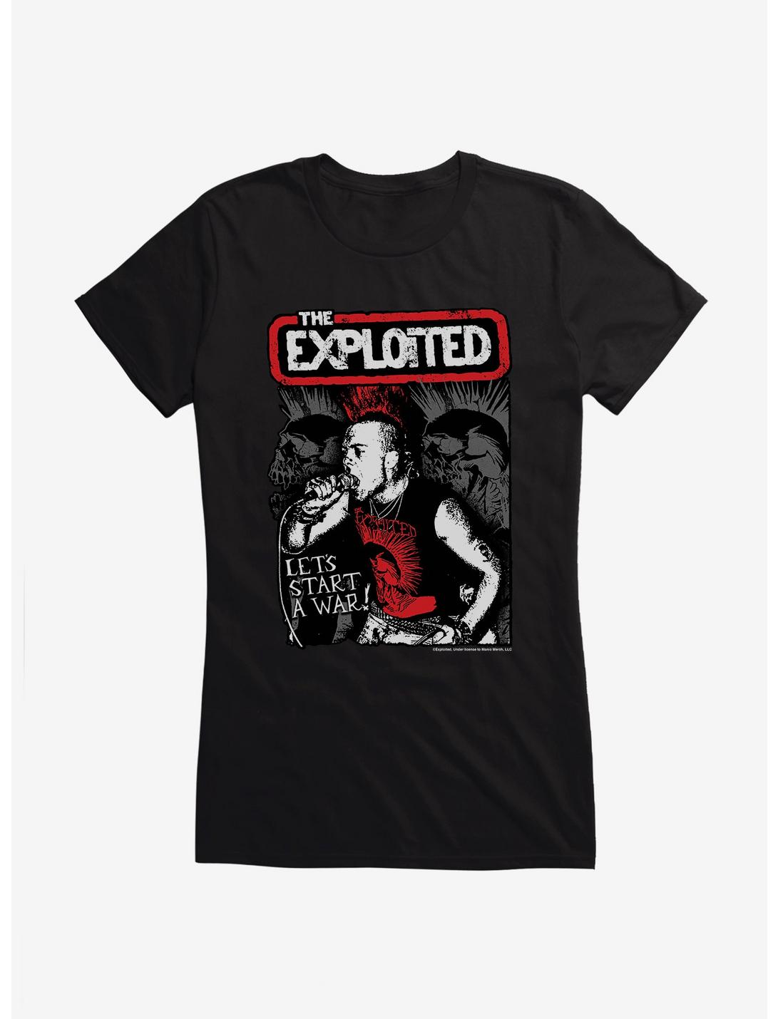 The Exploited Start A War Girls T-Shirt
