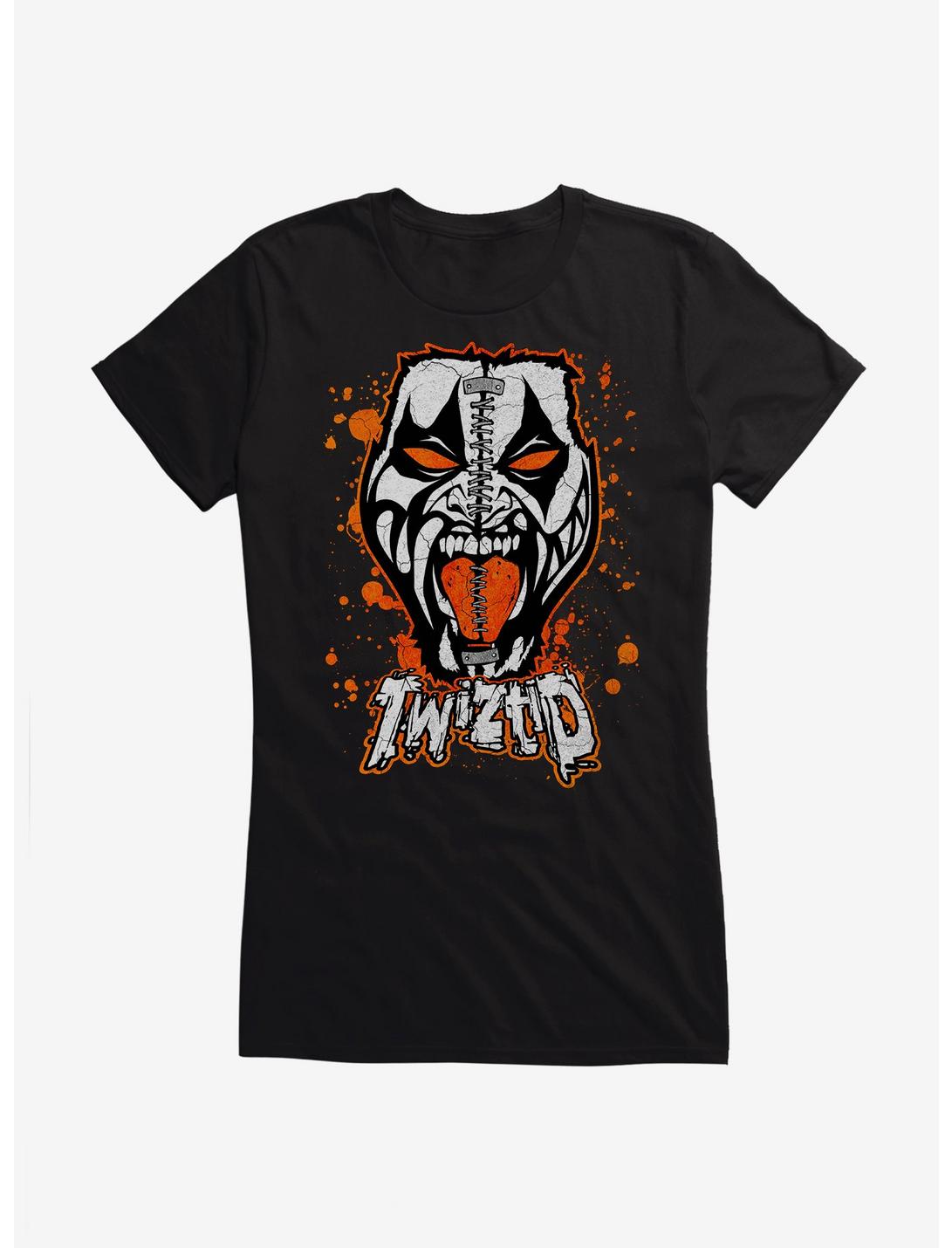 TWIZTID SPLIT FACE BLK JR T