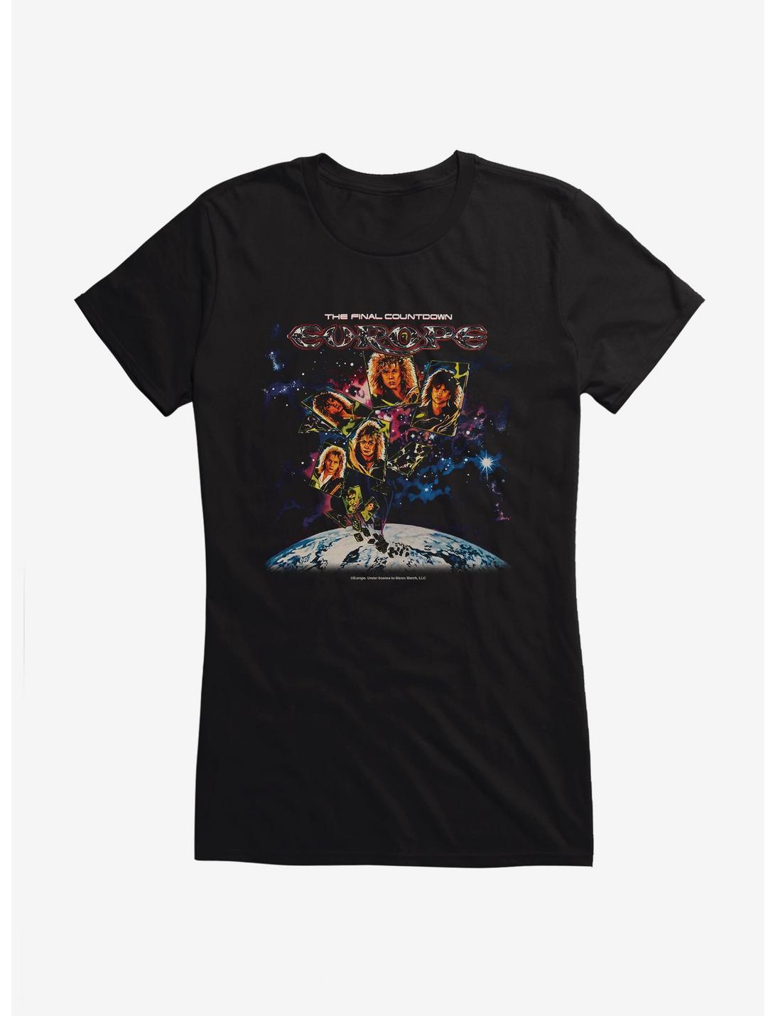 Europe Final Countdown Girls T-Shirt