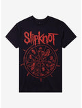 Slipknot Nonagram Members Two-Sided T-Shirt