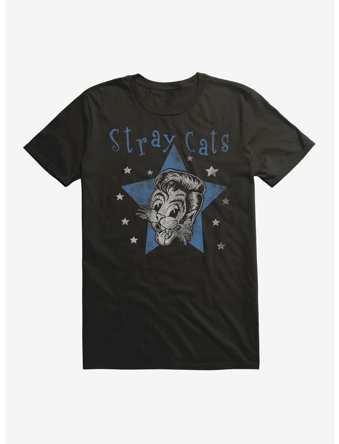 Stray Cats Logo Starts T-Shirt