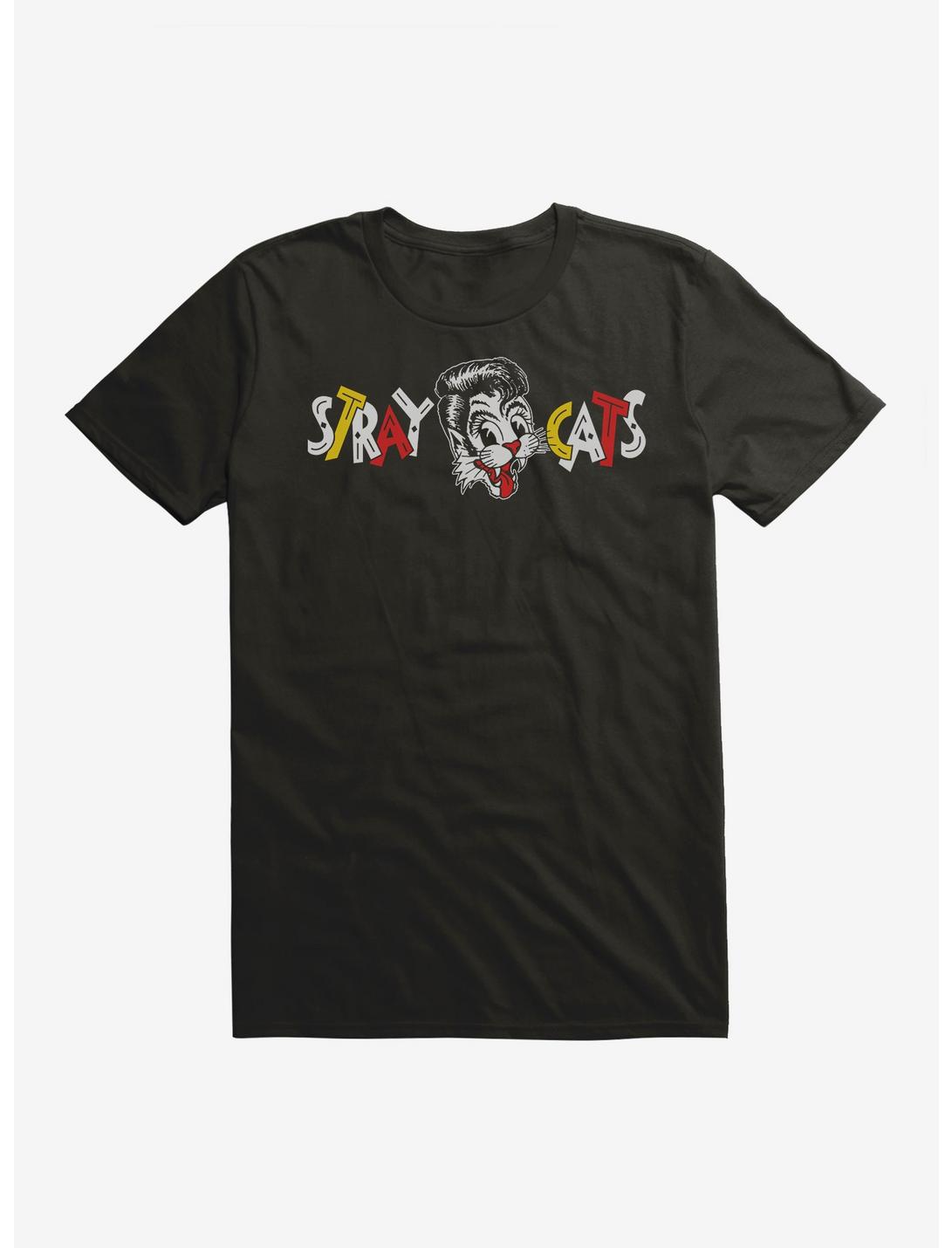 Stray Cats Word Logo T-Shirt