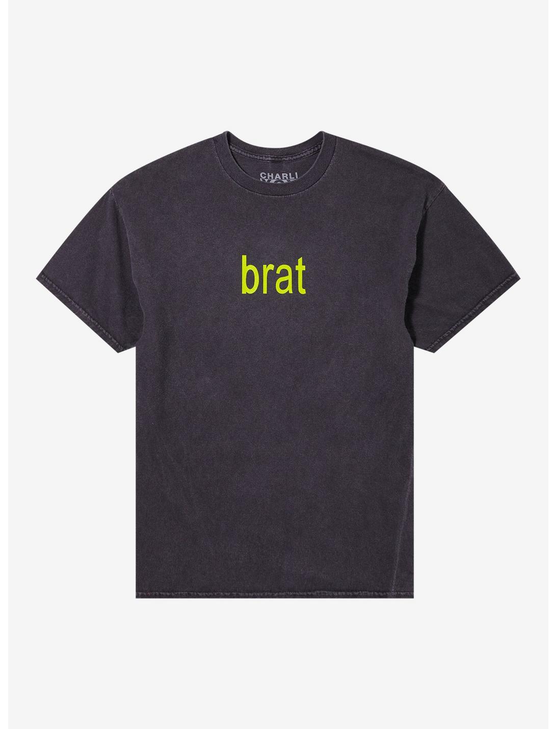 Charli XCX Brat Double-Sided Dark Wash T-Shirt