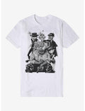 Gorillaz Black & White Group Photo T-Shirt