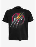Deadpool Slashed Front Print T-Shirt